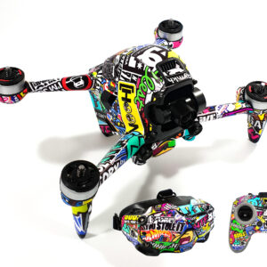 DJI FPV - SKIN - Design: Stickerbomb + Goggles