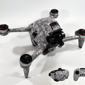 DJI FPV - SKIN - Design: DigiCamo Grau + Goggles