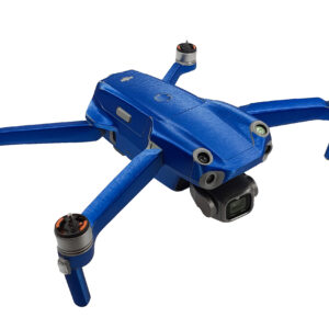 DJI AIR 2s - SKIN - Alu Blau gebürstet