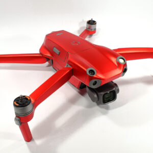 DJI AIR 2s - SKIN - Chrom Rot