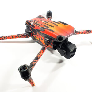 DJI AIR 3s - SKIN - DESIGN: Flames