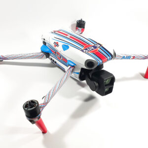 DJI AIR 3 - SKIN - DESIGN: Martini Racing