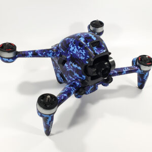 DJI FPV - SKIN - Design: DigiCamo Blau + Goggles
