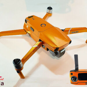 DJI MAVIC 2 PRO/ZOOM- SKIN - Metallic Mandarine - 3-5 Batterien / Folie / Wrap