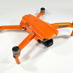 DJI MAVIC AIR 2  + RC - SKIN - METALLIC MANDARINE- 3-5x Batterie / Folie / Decal