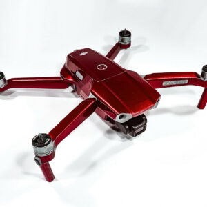 DJI MAVIC AIR 2  + RC - SKIN - METALLIC ROTBRAUN - 3-5x Batterie / Folie / Decal