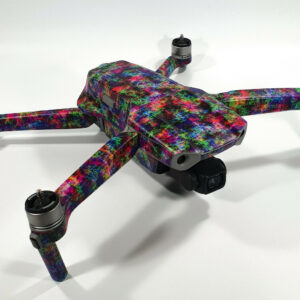 DJI MAVIC AIR 2 - SKIN - DESIGN: COLOURED PIXELS - Folie / Wrap / Decal