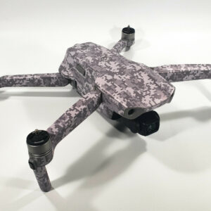 DJI MAVIC AIR 2 - SKIN - DESIGN: DIGICAMO GRAU - Folie / Wrap / Decal