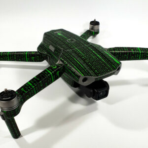 DJI MAVIC AIR 2 - SKIN - DESIGN: MATRIX - Folie / Decal / Wrap / Foil