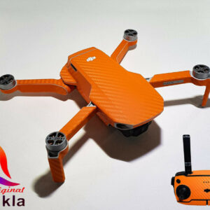 DJI MAVIC MINI - SKIN - CARBON ORANGE - Folie / Decal / Wrap / Drohne