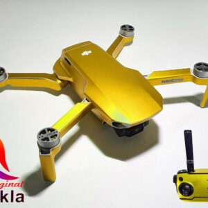 DJI MAVIC MINI - SKIN - CHROM GELB - Folie / Decal / Wrap / Drohne