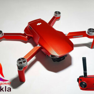 DJI MAVIC MINI - SKIN - CHROM ROT - Folie / Decal / Wrap / Drohne