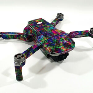 DJI MAVIC MINI - SKIN - COLOURED PIXELS -  / Folie / Decal / Wrap / Drohne