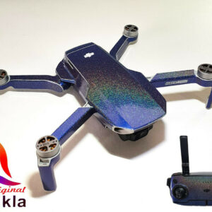 DJI MAVIC MINI - SKIN - METALLIC INTERGALACTIC BLUE - Folie / Decal / Wrap
