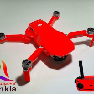 DJI MAVIC MINI - SKIN - NEON ROT -  / Folie / Decal / Wrap / Drohne / Zubehör
