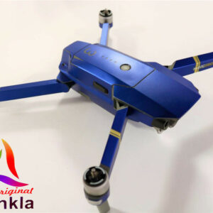 DJI MAVIC PRO / PLATINUM - SKIN - CHROM BLAU - 3-5 Batterien / Drohne / Zubehör