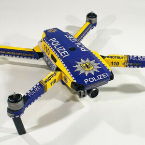 DJI MAVIC PRO/PLATINUM - SKIN - DESIGN POLIZEI * - 3-5 Batterien / Drohne / Foil