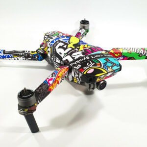 DJI MAVIC PRO/PLATINUM - SKIN - DESIGN: STICKERBOMB - 3-5 Batterien / Foil