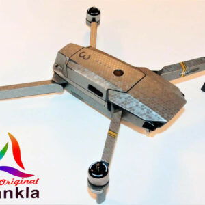 DJI MAVIC PRO/PLATINUM - SKIN - HONEYCOMB SILBER - 3-5 Batterien /Drohne/Zubehör