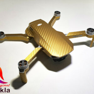 DJI MINI 2 - SKIN - CARBON GOLD - Decal - Wrap - Folie