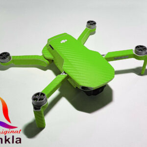DJI MINI 2 - SKIN - CARBON GRÜN / CARBON GREEN - Decal - Wrap - Folie