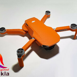 DJI MINI 2 - SKIN - CARBON ORANGE - Decal - Wrap - Folie