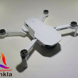 DJI MINI 2 - SKIN - CARBON WEISS / CARBON WHITE - Decal - Wrap - Folie