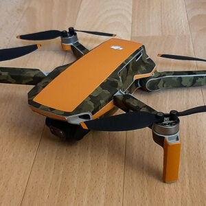 DJI MINI 2 - SKIN - DESIGN -  Camo and Orange / Folie / Foil / Decal / Wrap