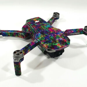 DJI MINI 2 - SKIN - DESIGN: Coloured Pixels  - Decal - Wrap -  Folie
