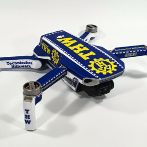 DJI MINI 2 - SKIN - DESIGN: THW  - Decal - Wrap -  Folie