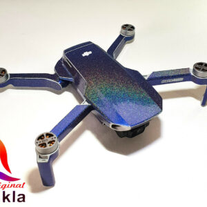 DJI MINI 2 - SKIN - METALLIC INTERGALACTIC BLUE  - Decal - Wrap -  Folie