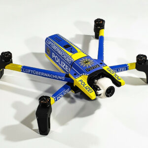 PARROT ANAFI - SKIN - DESIGN POLIZEI * - 3-5 Batterie - Drohne / Folie/Foil