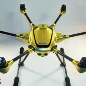 YUNEEC TYPHOON H 3 - SKIN - CHROM GELB / YELLOW / Wrap / Decal / Foil / Zubehör