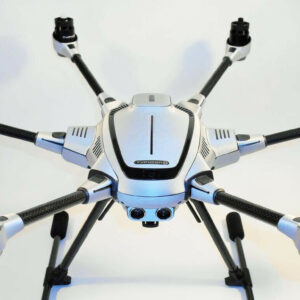 YUNEEC TYPHOON H - SKIN - Alu Silber geb./silver brushed/Wrap/Foil/Folie/Drohne