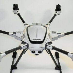 YUNEEC TYPHOON HPLUS - SKIN - ALU SILBER GEBÜRSTET / Wrap / Decal / Drohne