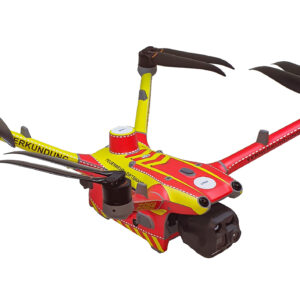 DJI M4TD – SKIN – DESIGN: Feuerwehr - Individualisierbar