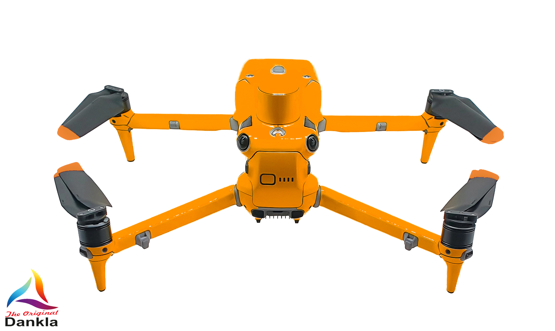 3. M4T – Neon Orange – hinten