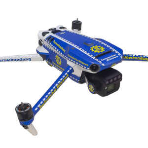 DJI MAVIC 3 ENTERPRISE – SKIN – DESIGN: THW - Individualisierbar