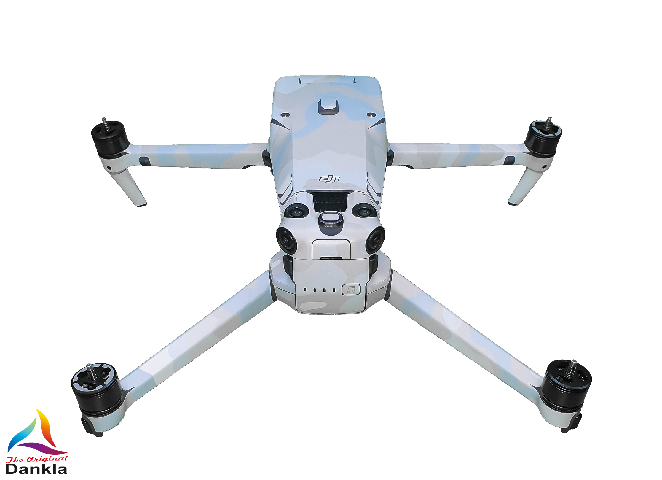 3. M3E – Camo Blau – hinten