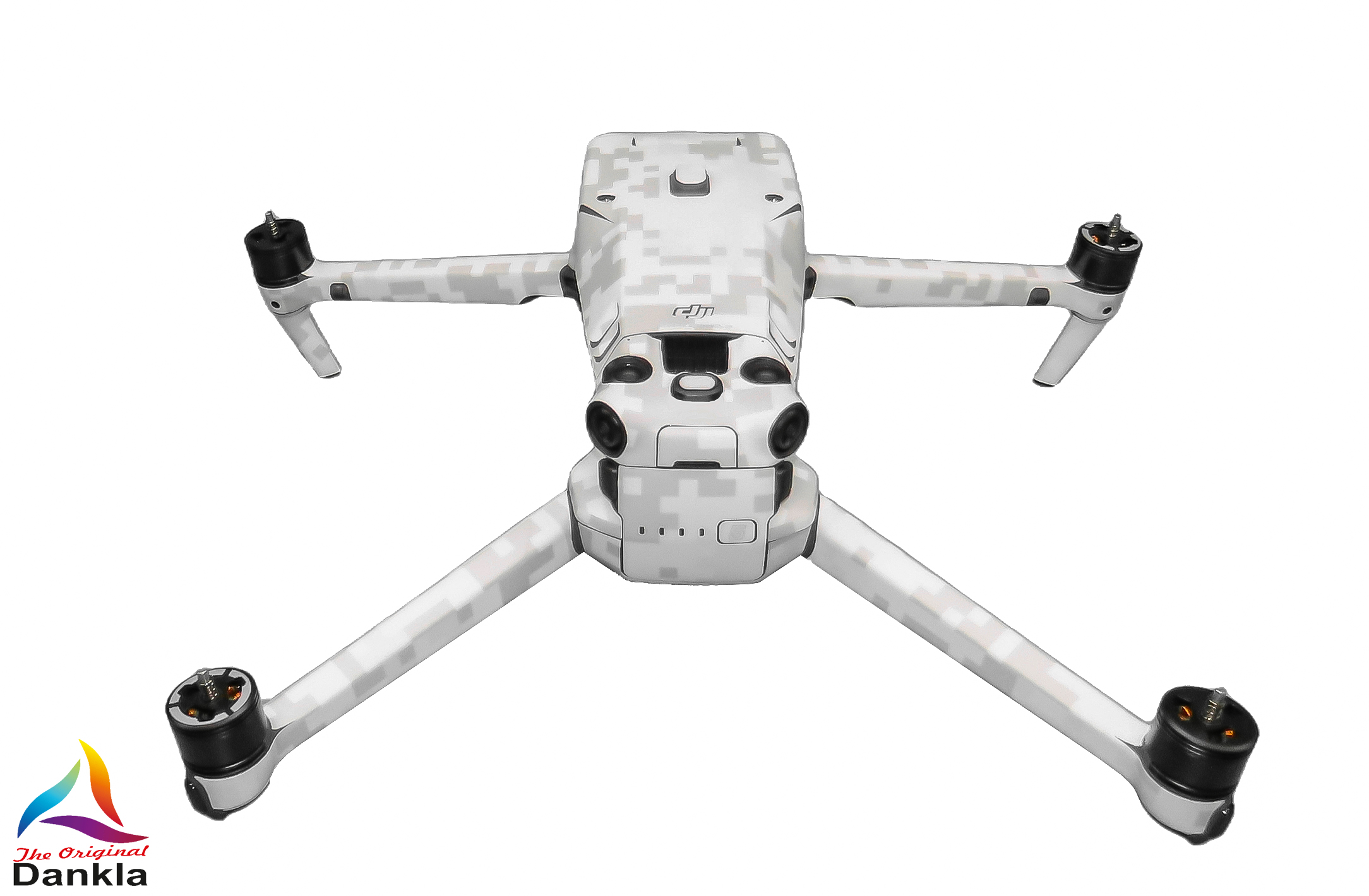 3. M3E – DigiCamo Grau – hinten